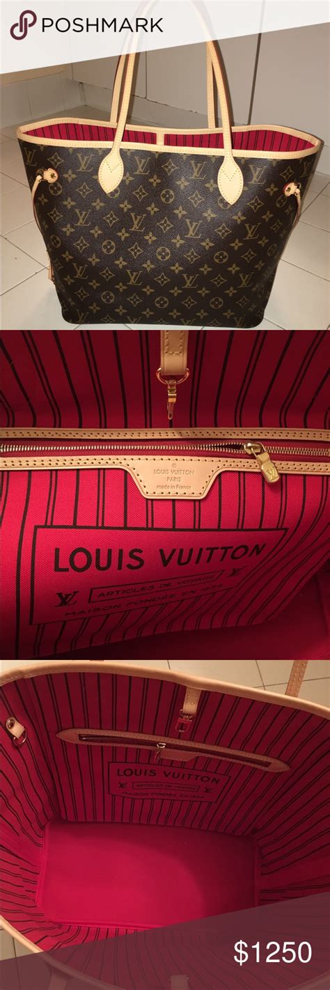 are all louis vuitton bags red inside